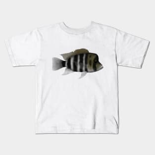 Humphead Cichlid Kids T-Shirt